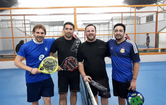 Finalizó el torneo de padel 