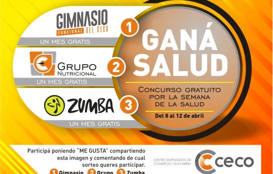 Ganá salud: nuestra propuesta para la semana de la salud