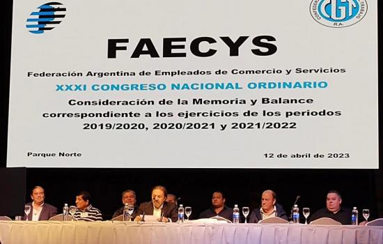 MIGUEL SANTELLÁN REELECTO COMO SECRETARIO DE ESTUDIOS Y ESTADÍSTICAS DE FAECYS